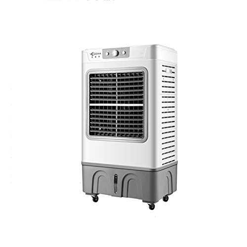 GTT Portable Evaporative Air Conditioner Cold Air Cooler Fan Mobile Air Conditioning Humidifier Thicken Ice Curtain Cool Down Universal Casters Suitable For Household Office Air Cooler