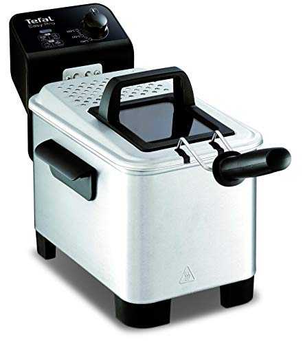 Tefal Easy Pro FR333040 Semi-Professional Deep Fryer, Grey and Black, 1 kg, 4 Portions
