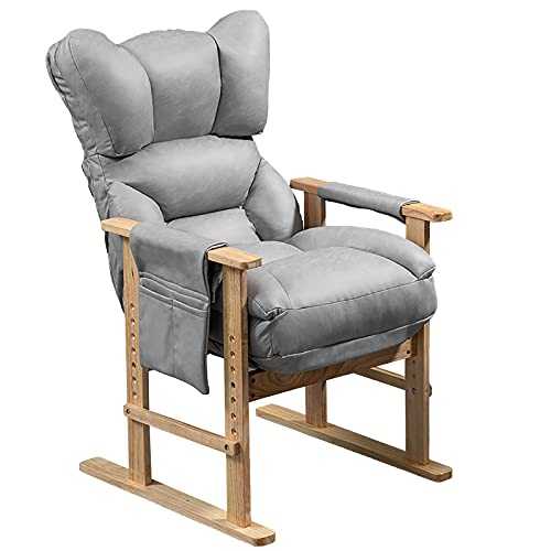 Recliner Chair,Armchair,Computer Chair,Office Chair,Gaming Chair,Desk Chairs Arm Lounge Reclining Back Support Riser Adjustable Comfy Lazyboy Easy Small for Living Room Home Bedroom Grey