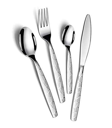 Bon Mosaic 24-Piece Stainless Steel Cutlery Set