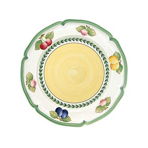 Villeroy & Boch French Garden Fleurence Dinner Plate, 26 cm, Premium Porcelain, White/Coloured