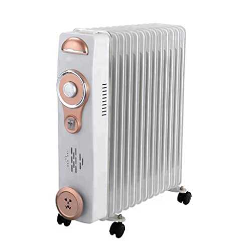 MAG.AL Home Use Electric Oil Filled Heater with Thermostat, Indoor Quiet Heater Heat Up 120 Square Feet quickly, Automatic Power-off and Durable Radiator Heater