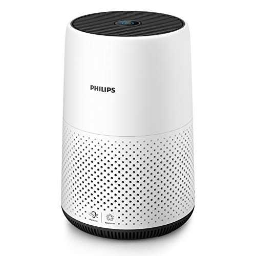 Philips AC0820/10 air purifier 49 m² 61 dB White 22 W AC0820/10, 190 m³/h, 49 m², 61 dB, China, White, Touch