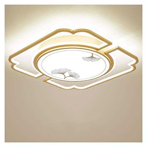 Ceiling Light Flush Ceiling Lamp Square Ceiling Lamp Modern Ceiling Lamp Bedroom Living Room Kitchen Creative Ginkgo Leaf Simple Flat Modern Lamp Luxury Personalized Decorative Lamp Ceiling Lamp Ambie