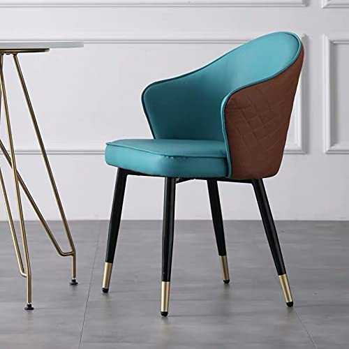 MZXUN Nordic Dining Chair Home Dining Chairs Backrest Stool Makeup Chair Hotel Restaurant Chairs Dining Room Modern Furniture Chair (Color : M)