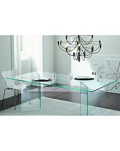 Nicole Glass Table - 200 x 120 cm