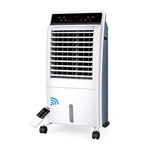 XPfj Air Cooler for Home Office Cold/warm Dual-use Air Conditioner, Air Cooler Purification Humidifying Air 3 Wind Speed Mobile Air Conditioner White (Color : White)