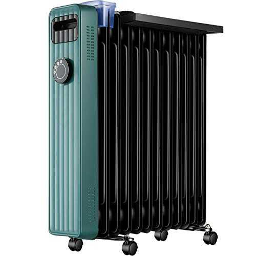 Space Heater Heater/Electric Heater/Electric Radiator Household Silent Humidification Drying Clothes 9 Pieces Of Electric Oil Heater-suitable For 8-12 Square Meters Portable Heater for Full Room Indoo
