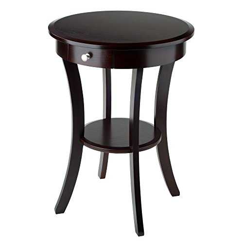 Winsome Accent Table, Solid/Composite wood, Cappuccino, Furniture