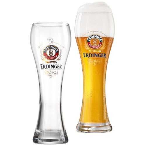 690729 Wheat Beer Glasses Erdinger 0.5 L Set of 2