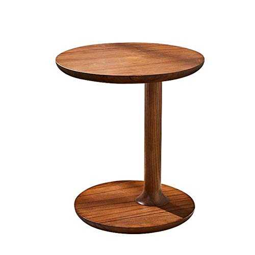 Table Modern Side End Table ， Coffeem Cocktail Table, Sofa & Console Tables, Telephone Tables,2 Style For Living Room Bedroom (Color : Wood, Size : 15.55 * 15.55 * 17.51In) Home