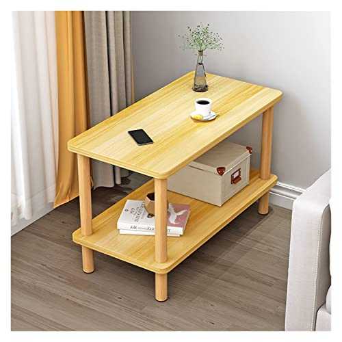 kaijunshop End Tables Side Table Modern Minimalist Coffee Table Small Apartment Simple Living Room Nordic Style Small Square Table Home Bedroom Sofa Corner Table Side Table (Color : Yellow)