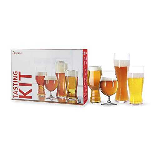 Spiegelau Beer Classics Tasting Kit Glasses, Set of 4