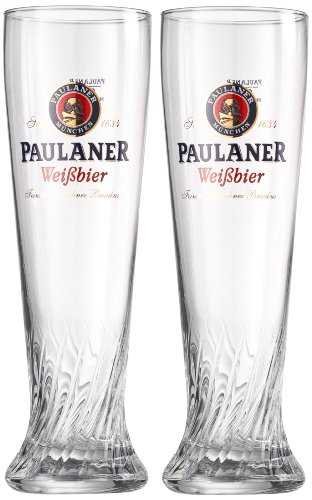 keine Angabe 690743 Wheat Beer Glass Paulaner 0.5 L Set of 2