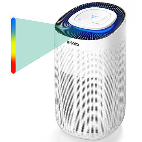 Smart Air Purifier For Large Room|Up To 1442 ft² Covergage In An Hour|CADR 400 Air Purifiers For Home|H13 Hepa Filter Air Cleaner Remove 99.99% Pet Odors Dust Pollen Smoke, With Handle Design