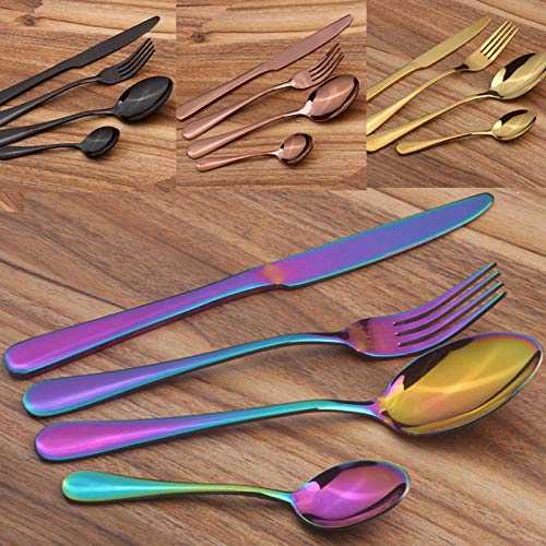 ZNYB Mixed Cutlery Sets Butter Knives Jam Knife Swords Stainless Steel Dessert Spreaders Cake Cream Knife Cutlery Breakfast Tools Oblate Knives 6pcs/set