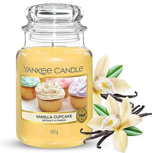 Yankee Candle Scented Candle | Vanilla Cupcake Large Jar Candle | Long Burning Candles: up to 150 Hours | Perfect Gifts for Women