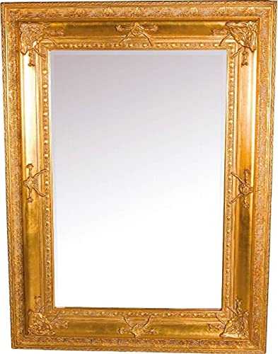 Casa Padrino Baroque wall mirror Gold height 120 cm, width 90 cm - noble & sumptuous - vintage look - handmade