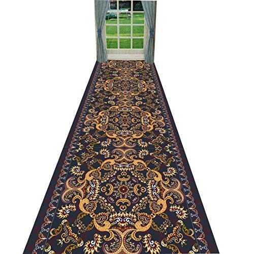 SXMXO Vintage Area Rug Runner Bohemian Area Rugs Traditional Persian Oriental Design Floor Mat for Entryway Laundry Bedroom Carpet Width 0.6 * 0.8 * 0.9 * 1 * 1.2 * 1.4M 1.15Kg/M²,0.8 * 5m