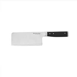Gourmet Forged Cleaver Knife, 6-Inch, Black