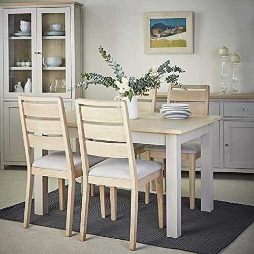 Chester Dove Grey Dining Table/Extending Table/Dining Room Painted Furniture