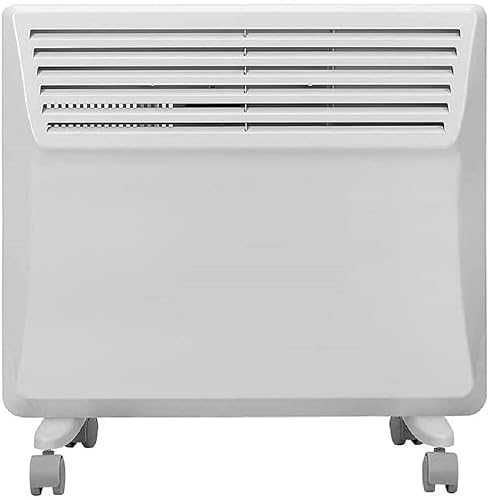 RDN 500W-2000W Electric Panel Heater 24 Hour 7 Day Digital Timer With Thermostat Wall Mounted Or Free Standing Lot 20 Compliant. (1000W)