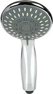 H&S Shower Head Universal Bath Shower Handheld Handset Chrome 5 Mode Function