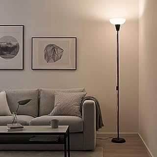 IKEA Floor Uplighter Light Lamp (Black&White)