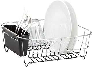 Neat-O Deluxe Chrome-plated Steel Small Dish Drainers (Black)