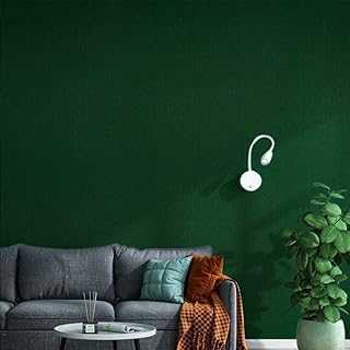 Self Adhesive Wallpaper Green 40 * 600cm Paste the Wall Sticky Vinyl Film Roll for living Room Removable Decorative Stickers Paste for Furniture Wall Door Shelf Liner DIY Easy to Install and Remove