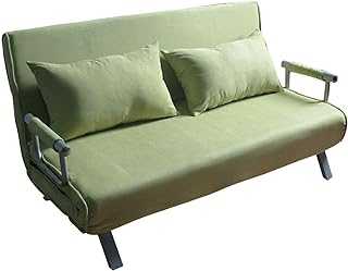 2-Seater Sofa Bed 155 x 69 x Height 83 cm Green