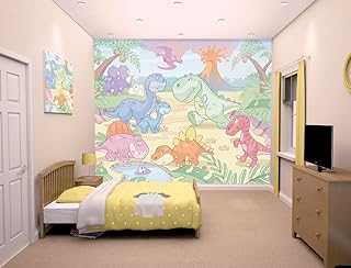 Walltastic Soft/Pastel Dinosaur Wallpaper Mural