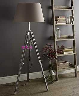 Vintage Classic Gray Tripod Floor Lamp Nautical Floor Lamp Home Decor lamp (with Out Shade)