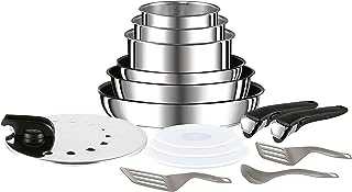 Tefal L94096&nbsp;Ingenio Pr&eacute;f&eacute;rence Stainless Steel High Quality Non-Stick Pan/Pot Starter Set, 15&nbsp;Pieces