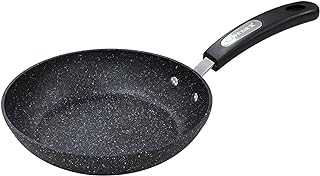 Scoville Neverstick 20cm Frying Pan - Non-Stick, Small Frying Pan, Stainless Steel Base with Soft Touch Handle, Black
