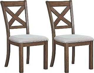 Signature Design by Ashley Dining Room Chair, Wood, Beige