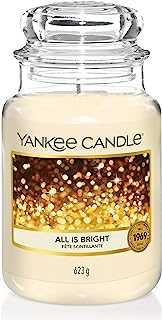 Yankee Candle Scented Candle | All is Bright Large Jar Candle | Long Burning Candles: up to 150 Hours | Perfect Gifts for Women