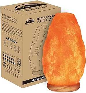 Himalayan Glow Salt Lamp with Dimmer Switch 4-7 lbs