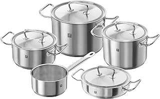ZWILLING – TWIN CLASSIC, Rechargeable Cookware Set 5 pz., in Stainless Steel 18/10 Satin