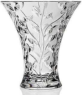 RCR Crystal "LAURUS" Vase 11" - Made in Italy