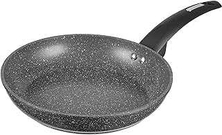Tower Cerastone T81232 Forged Frying Pan with Non-Stick Coating and Soft Touch Handles, 24 cm, Graphite