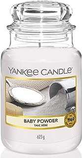 Yankee Candle Scented Candle | Baby Powder Large Jar Candle | Long Burning Candles: up to 150 Hours | Perfect Gifts for Women