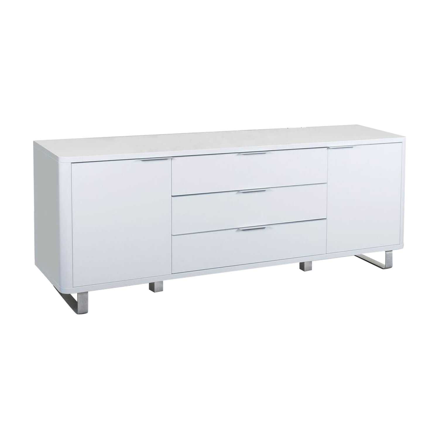 Accent Sideboard White High Gloss