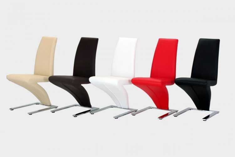 Ankara Dining Chairs (Pair) (Chair Colour: White)