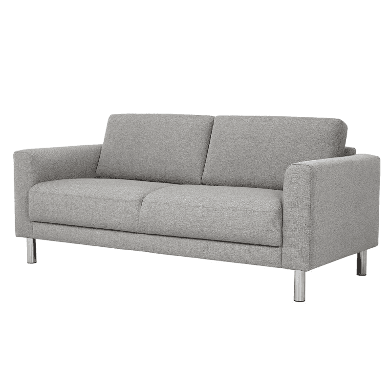 Cleveland 2-Seater Sofa - Various Colours (Colour: Light Grey)