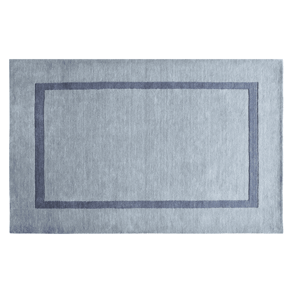 Ascot Handloom Wool Rug (Colour: Grey, Rug Size: 160 x 230)