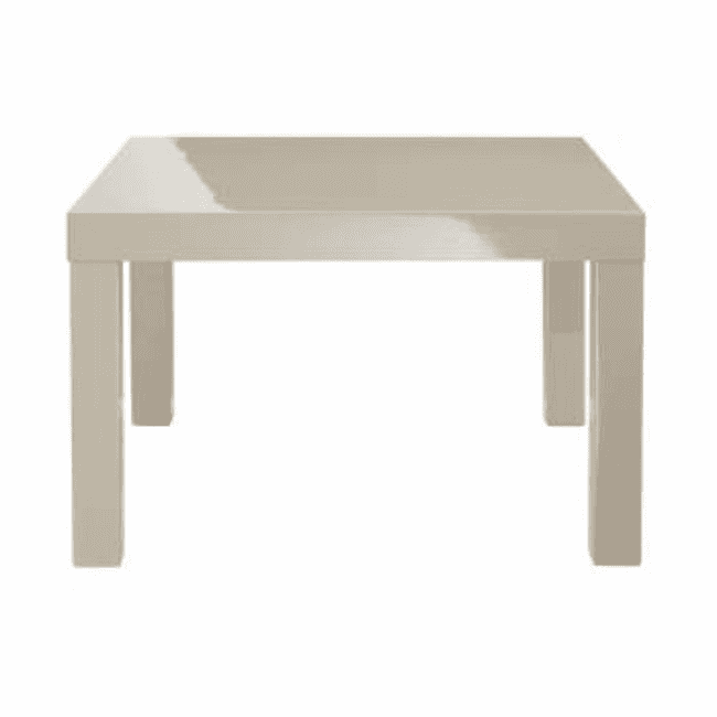 Puro Small Dining Table (Colour: Stone)