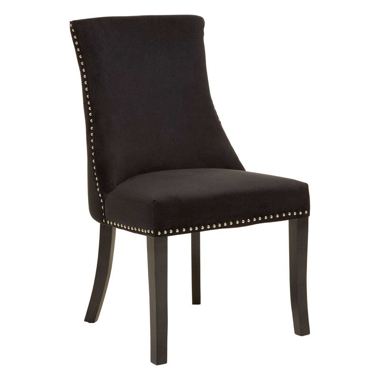 Kensington Townhouse Dining Chair (Chair Colour: Black)