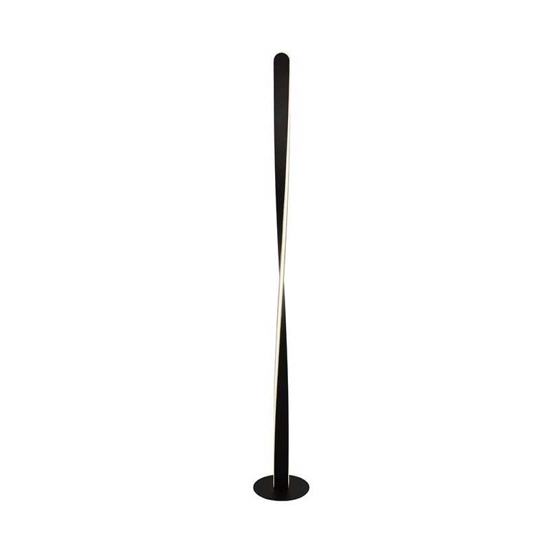 Searchlight Paddle LED Floor Lamp - Black