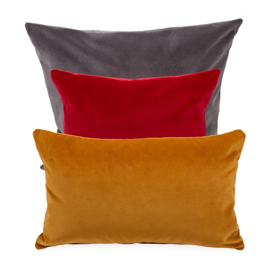 velvet cushions